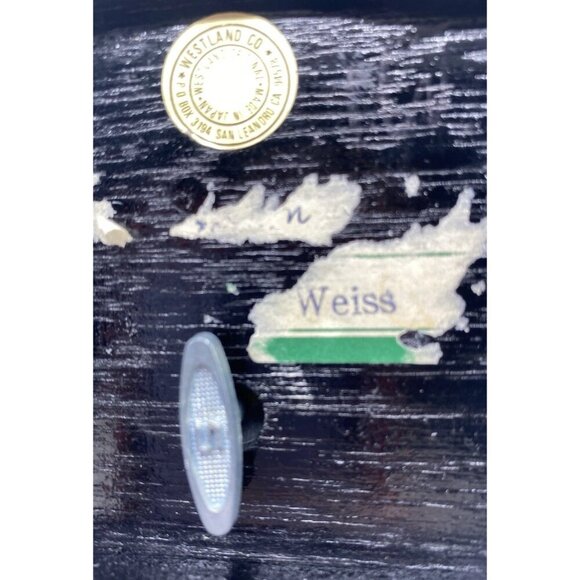 Vintage Westland Original Music Jewelry Box Bird Japan Edelweiss Tested Working - Picture 13 of 16